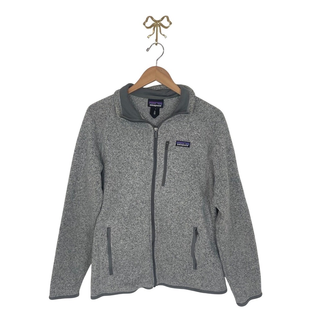 Patagonia Better Sweater Full Zip Fleece Jacket Mens Medium Grey